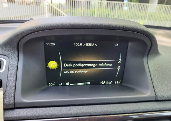 Volvo XC 70 cena 75900 przebieg: 274283, rok produkcji 2016 z Warszawa małe 742